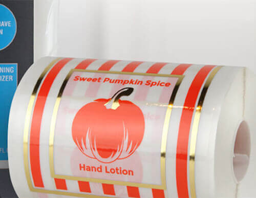 飲料燙金標(biāo)簽