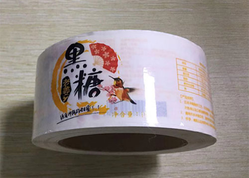 食品不干膠標(biāo)簽